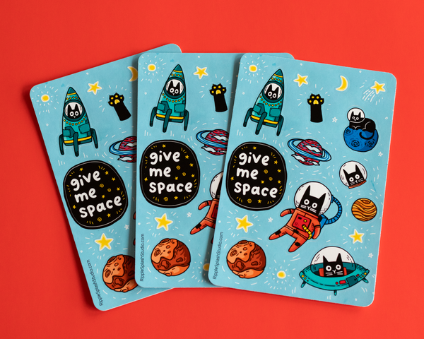 Give Me Space Sticker Sheet