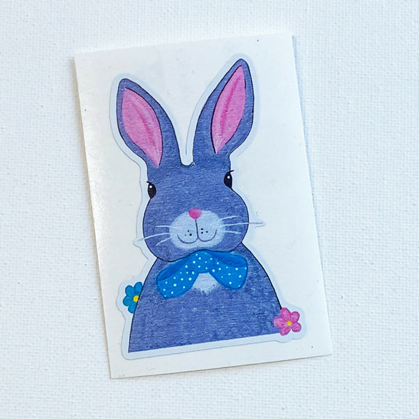 Bunny with Bow Vinyl Sticker