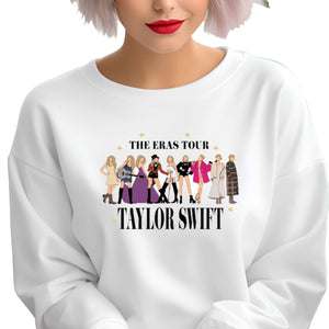 Eras Tour Icons White Sweatshirt - Shop Motif 