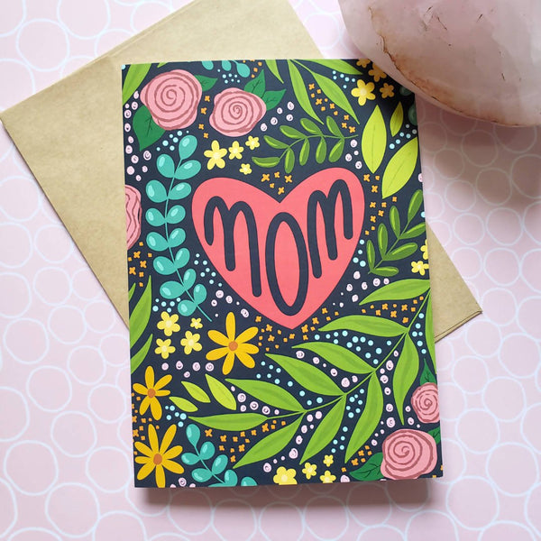 Floral Mom 5x7