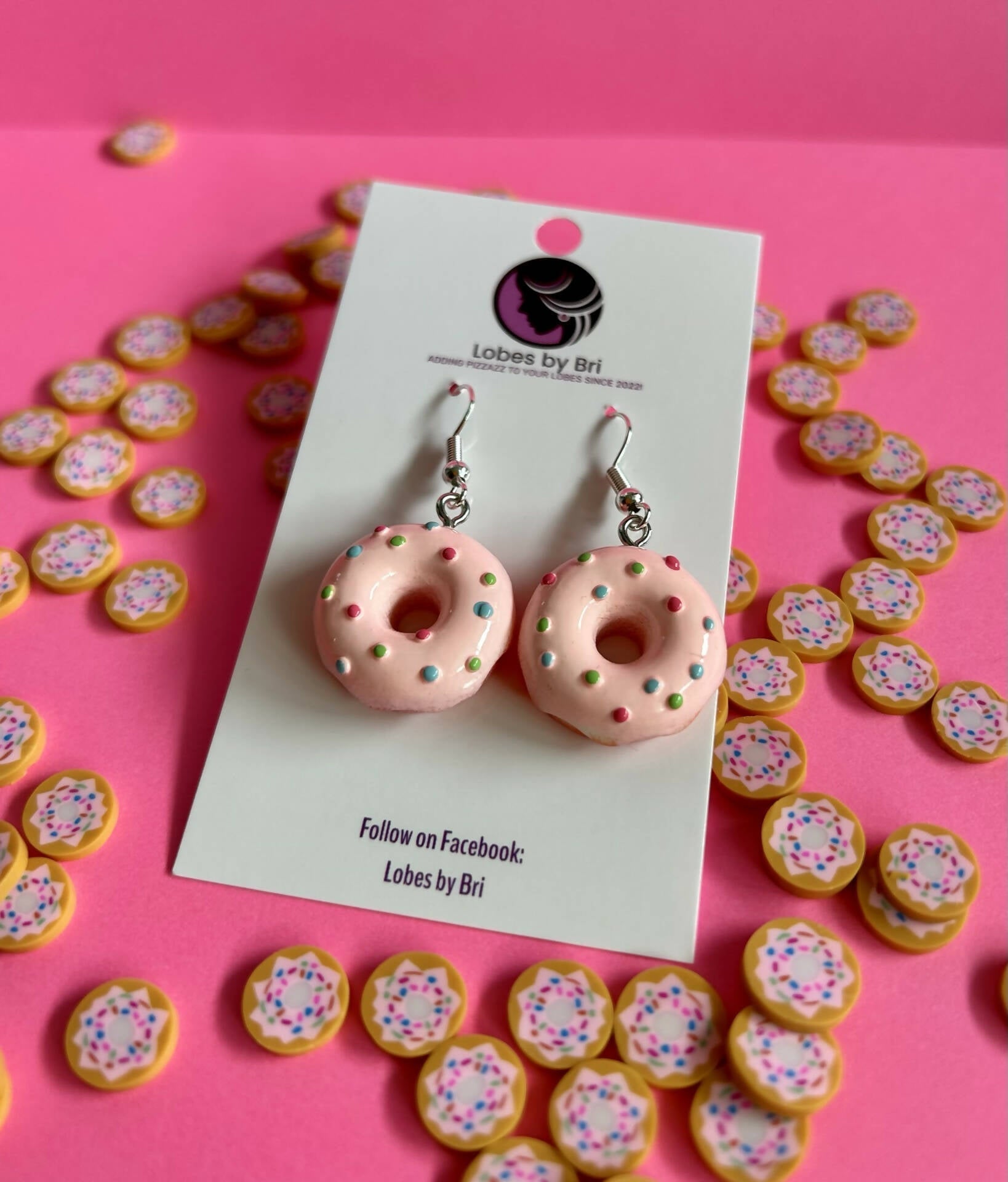 Glazed and Confused - Donut Dangle Earrings - Shop Motif