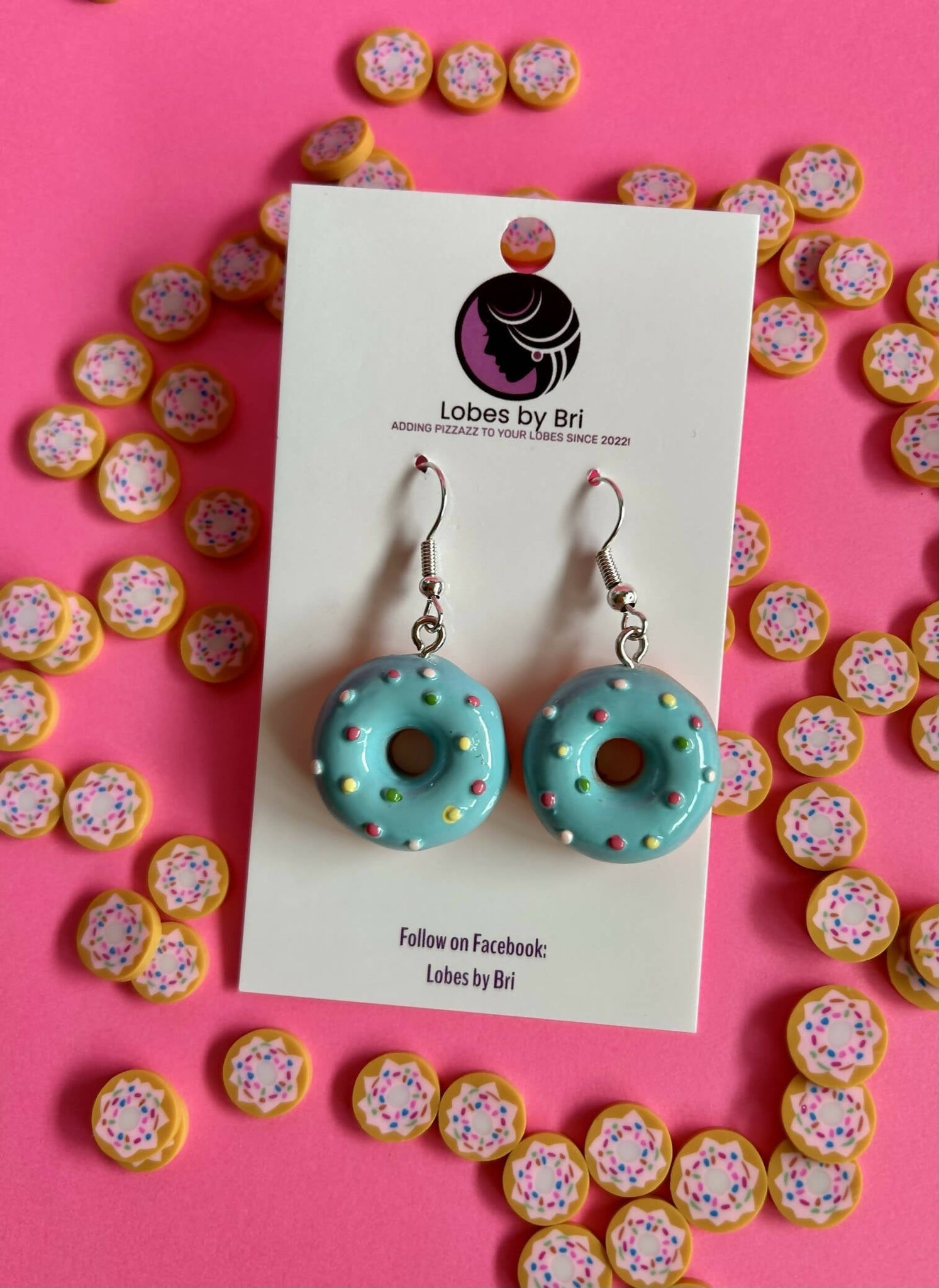 Glazed and Confused - Donut Dangle Earrings - Shop Motif