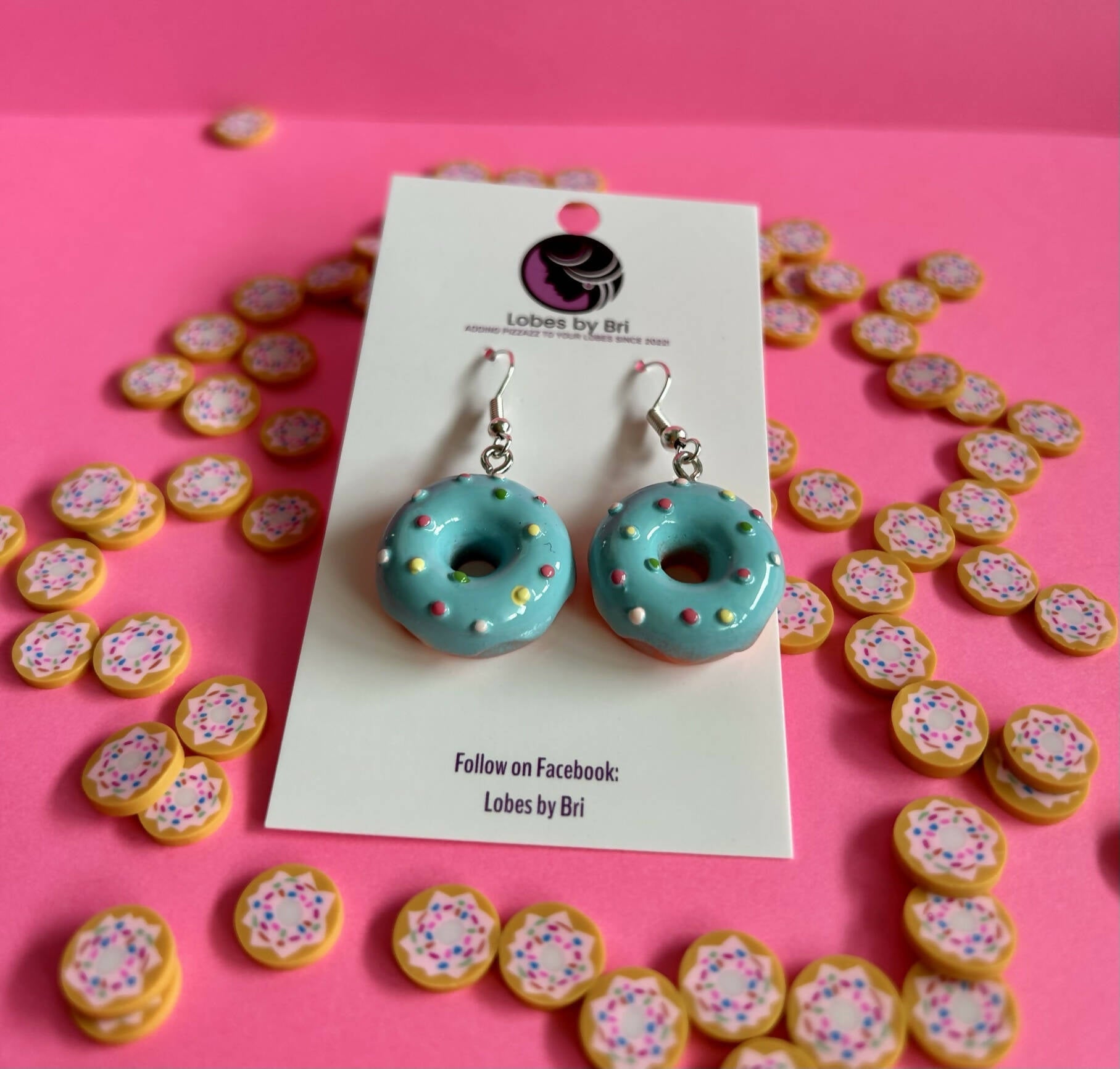 Glazed and Confused - Donut Dangle Earrings - Shop Motif