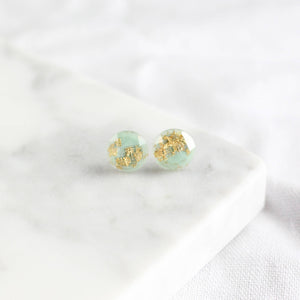 Gold Flake Eearrings - Shop Motif 