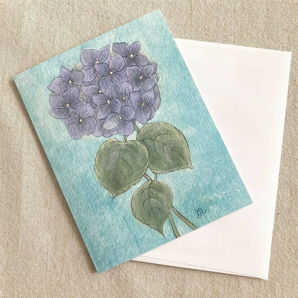 Hydrangeas Notecard