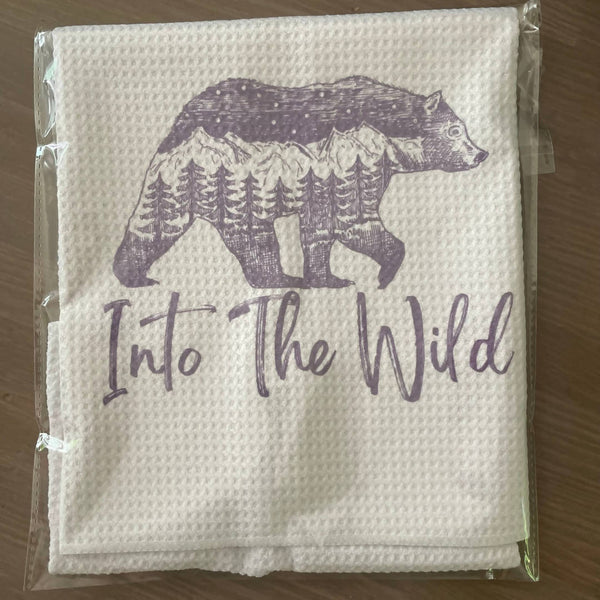 Into The Wild Tea Towel