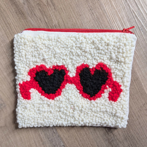 Heart Sunglasses Pouch