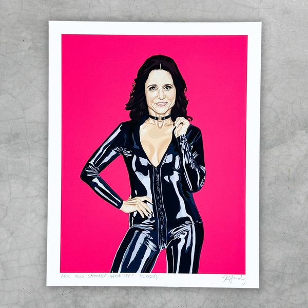 Julia Louis Dreyfus 8x10" art print - Shop Motif