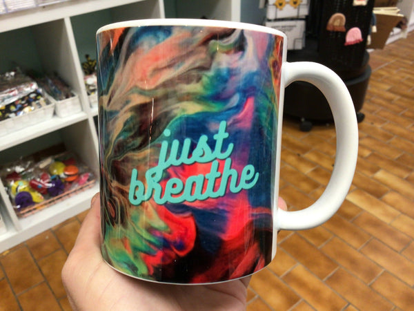 Just Breathe Mug