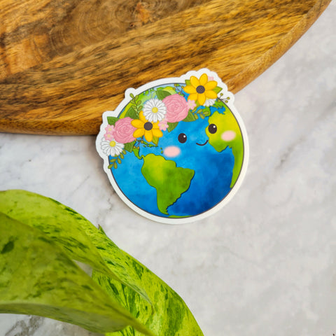 Beautiful Mother Earth 3" Vinyl Sticker