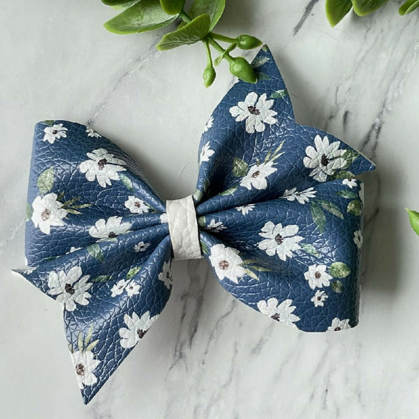 Aegean Blue Floral - Larkin