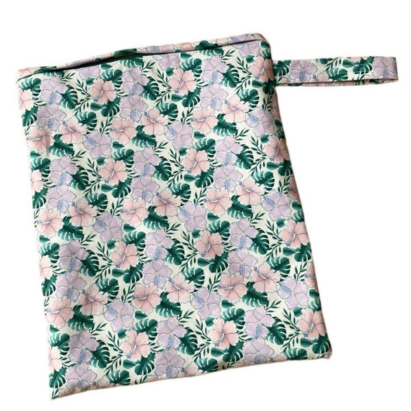 Large Hibiscus Wet Bag