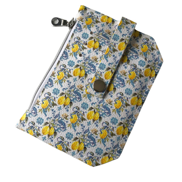 Lemon Faux Leather Wallet - Shop Motif