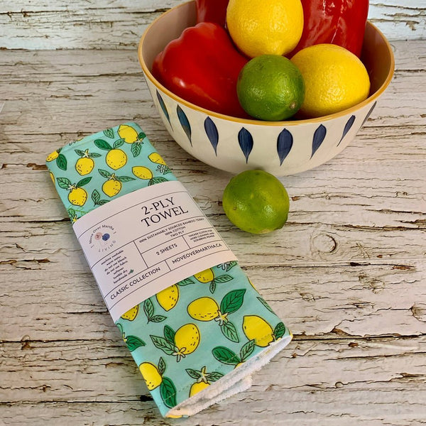 Lemon-y Fresh 2 Ply Towel Set