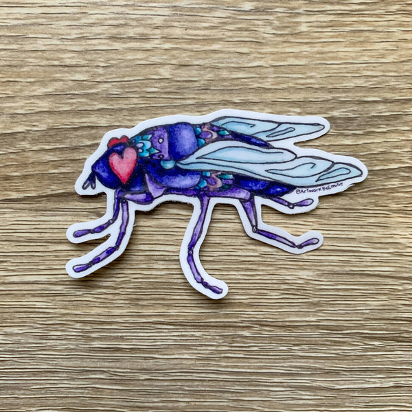 Love Bug - House Fly Sticker