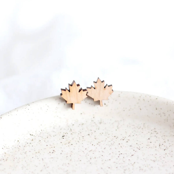 Maple Leaf Earrings