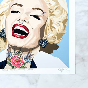 Marilyn Goes Alternative art print (Marilyn Monroe) - 2 sizes - Shop Motif 