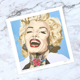 Marilyn Goes Alternative art print (Marilyn Monroe) - 2 sizes - Shop Motif 