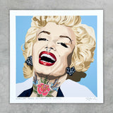 Marilyn Goes Alternative art print (Marilyn Monroe) - 2 sizes - Shop Motif 