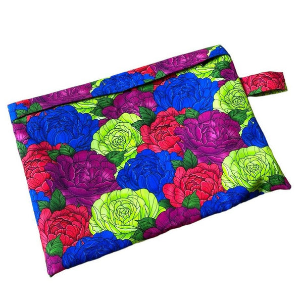 Medium Neon Flower Wet Bag