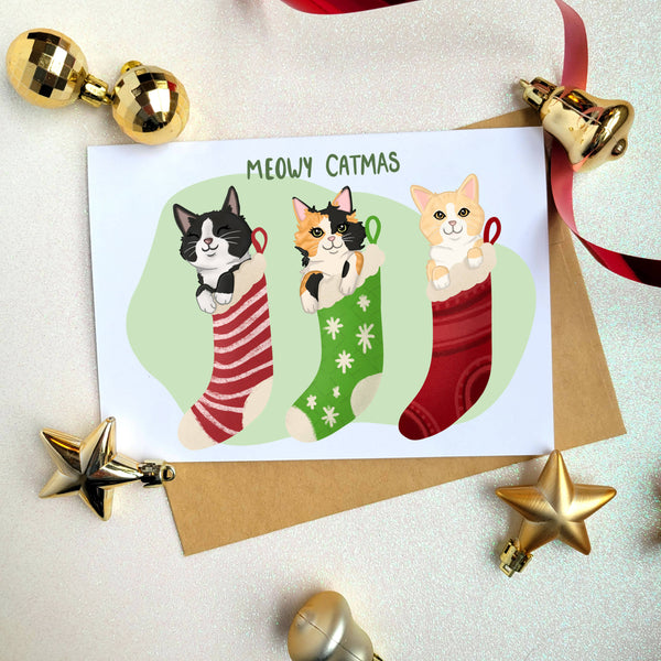 Meowy Catmas 5x7