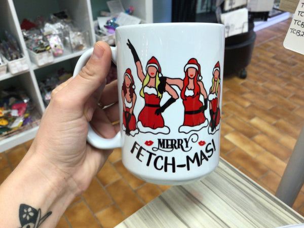 Merry Fetch-Mas Mug