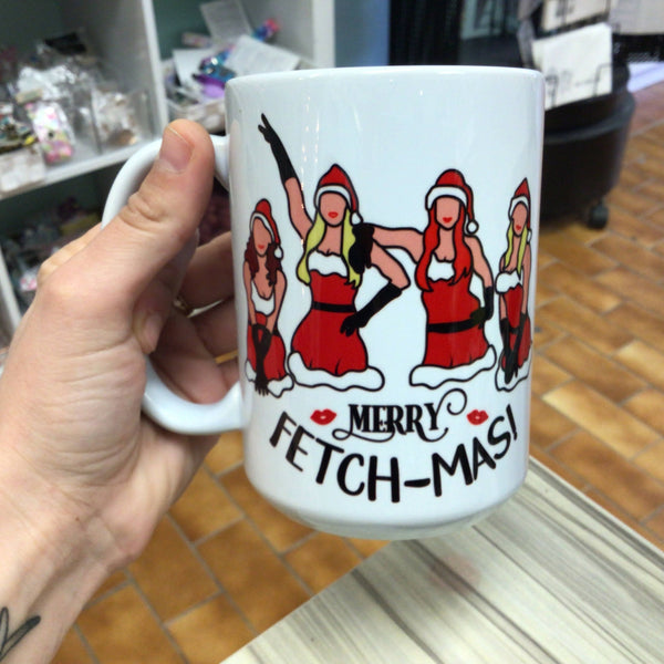 Merry Fetch-Mas Mug - Shop Motif