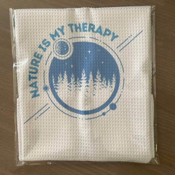 Nature Is My Therapy Tea Towel - Shop Motif