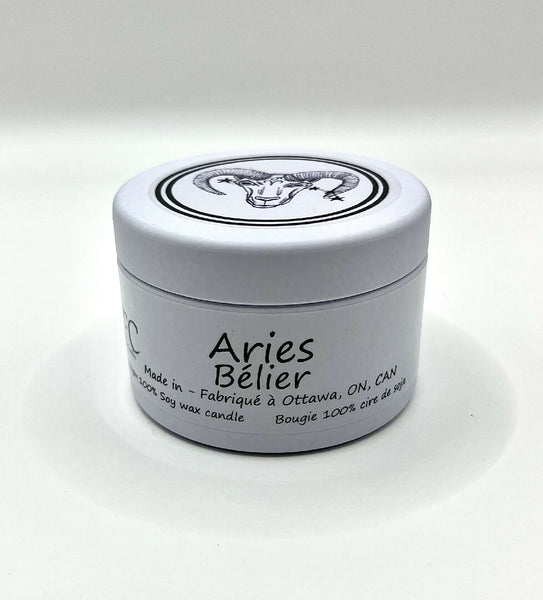 Aries Zodiac Candle 2oz