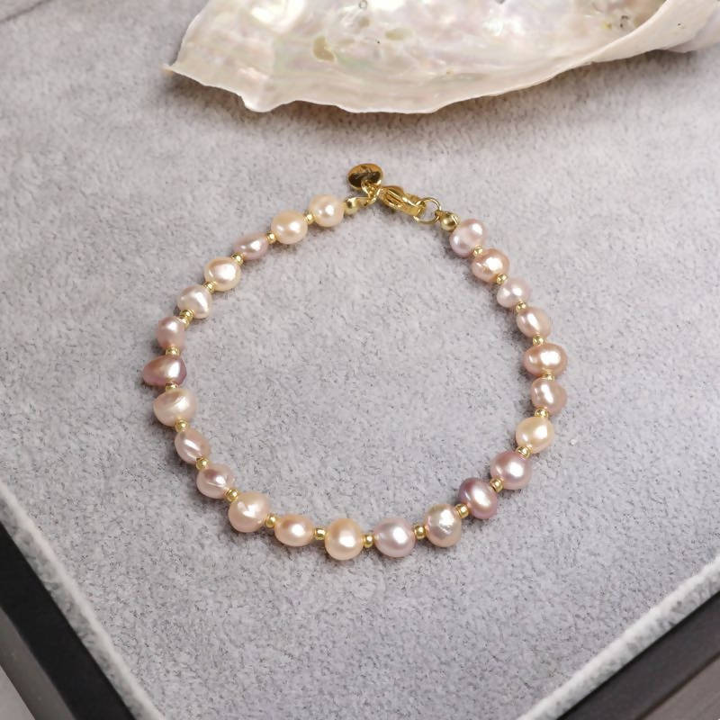 Nugget Pearl Bracelet - Shop Motif