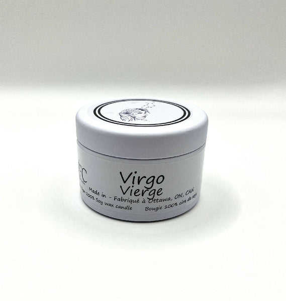 Virgo Zodiac Candle 2oz