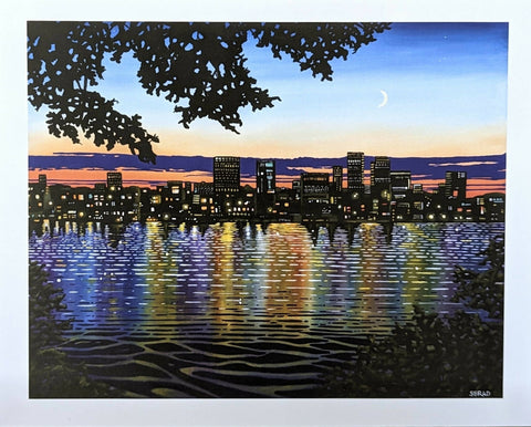 Ottawa River at Night - Shop Motif