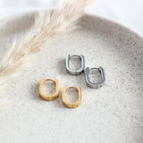 Oval Huggie Hoops - Shop Motif 