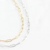 Paperclip Chain Necklace - Shop Motif 