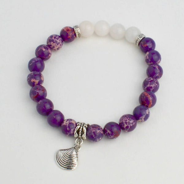 Purple Impression Jasper Bracelet