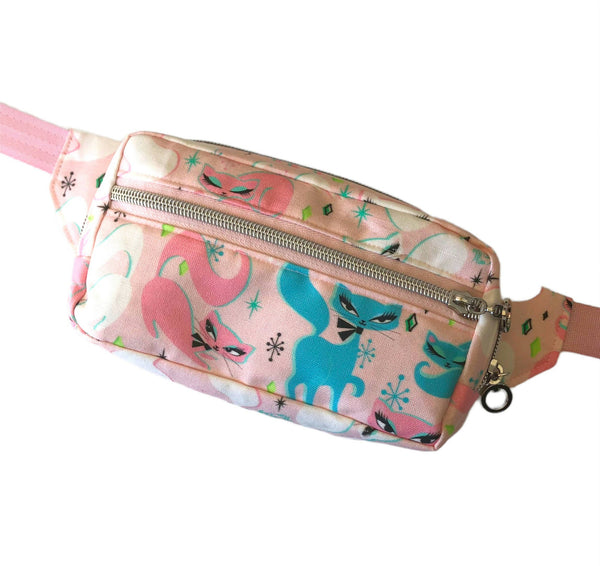 Retro Cat Belt Bag