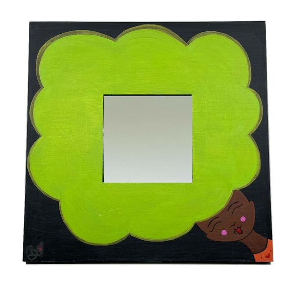 Green Hair Mirror