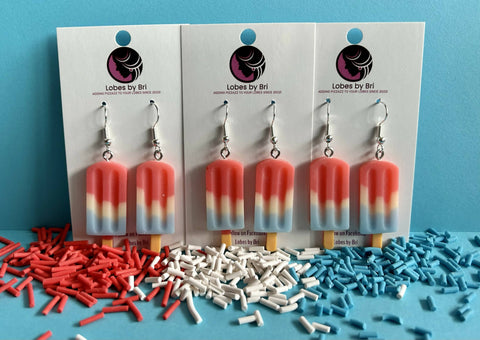Rocket - Popsicle Dangle Earrings - Shop Motif