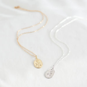 Rose Medallion Necklace - Shop Motif 