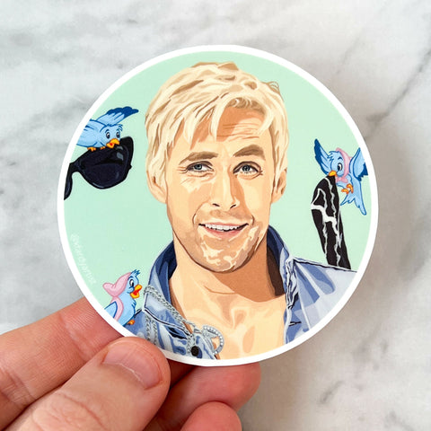 Ryan Gosling sticker - Shop Motif