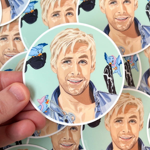 Ryan Gosling sticker - Shop Motif
