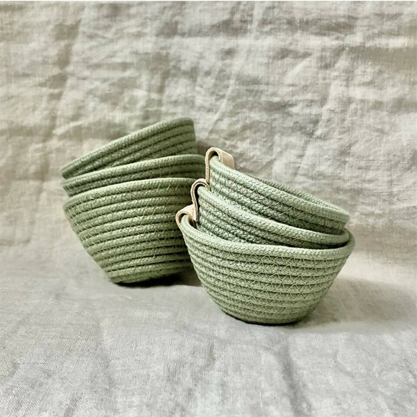 Sage Mini Rope Bowl - Shop Motif