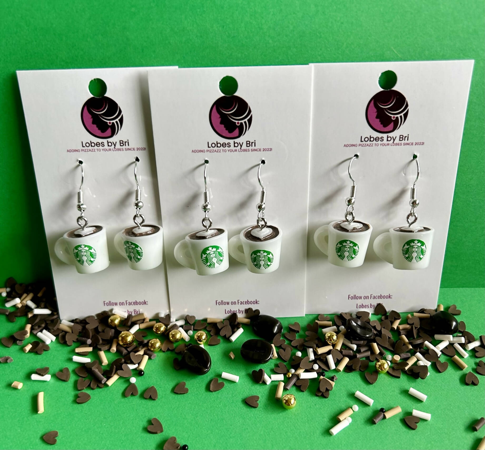 Sip Happens - Starbucks Dangle Earrings - Shop Motif