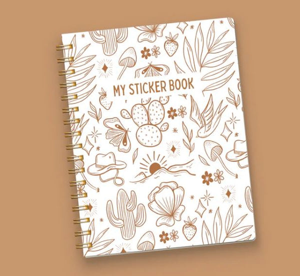 Jess Paper Co Sticker Book - For Sticker Collecting