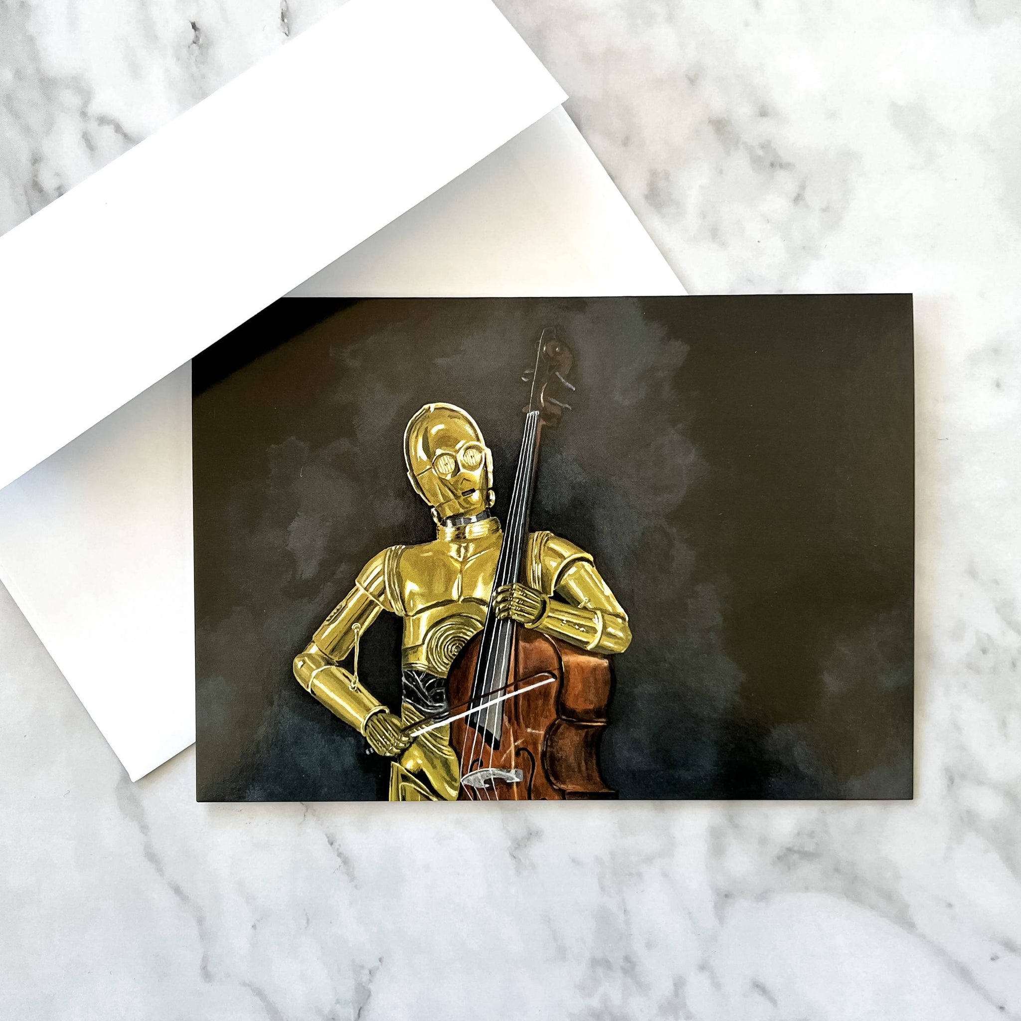 Star Wars Symphony greeting card - Shop Motif