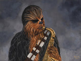 Star Wars Symphony print: Chewbacca Playing the Saxophone - Shop Motif 