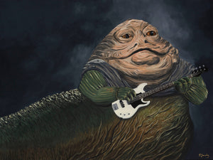 Star Wars Symphony print: Jabba the Hutt Playing the Electric Bass - Shop Motif 