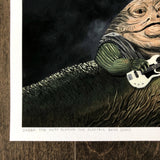 Star Wars Symphony print: Jabba the Hutt Playing the Electric Bass - Shop Motif 