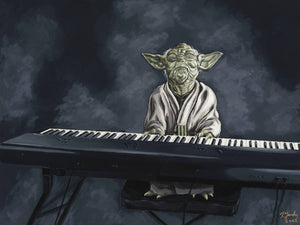 Star Wars Symphony print: Yoda Playing the Piano - Shop Motif 