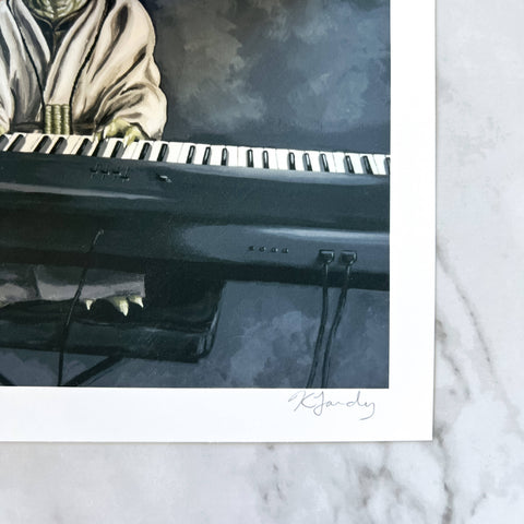 Star Wars Symphony print: Yoda Playing the Piano - Shop Motif